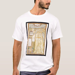 Kaart van het oude Egypte, 1584 T-shirt