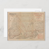  kaart van het Poster Brooklyn (Voorkant / Achterkant)