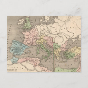 kaart van het Romeinse Rijk (1838)
