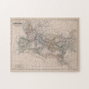 kaart van het Romeinse Rijk (1852) Legpuzzel