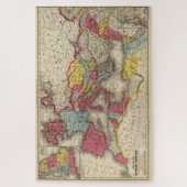  kaart van het Romeinse Rijk (1875) Legpuzzel (Verticaal)