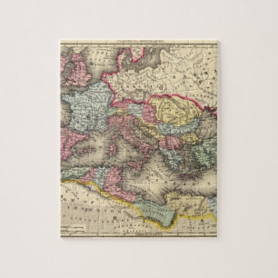 Kaart van het Romeinse Rijk Legpuzzel