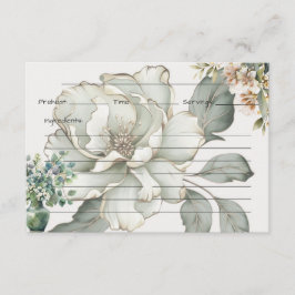 Kaart van het Rust Recept