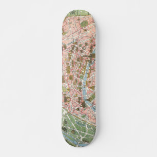 Kaart van het Skateboard Oldschool van Parijs
