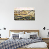  kaart van het slagveld Gettysburg (1863) Canvas Afdruk (Insitu (Slaapkamer))