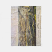 kaart van het slagveld Gettysburg (1863) Fleece Deken (Voorkant)