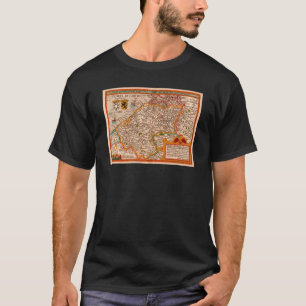 Kaart van het Vlaamse gewest (1609) T-shirt