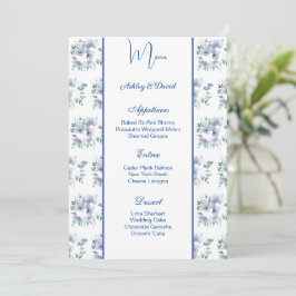 Kaart van het Wedding Menu