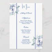 Kaart van het Wedding Menu (Voorkant)