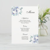 Kaart van het Wedding Menu (Staand voorkant)