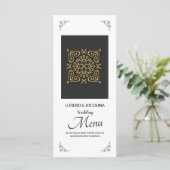 Kaart van het Wedding Menu (Staand voorkant)