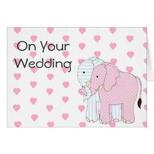 Kaart van het Whimsical Elephant Wedding