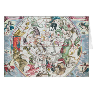 Kaart van het zuidelijk halfrond 2