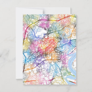 Kaart van Ho Chi Minh City Vietnam