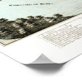 Kaart van Holyoke, Massa vanaf 1877 Poster (Hoek)