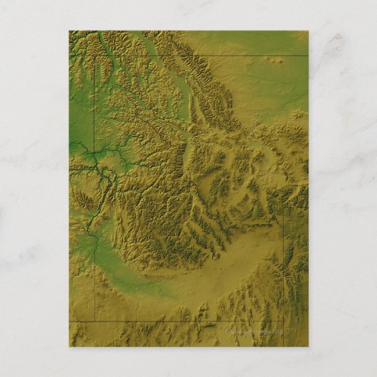 Kaart van Idaho (Voorkant)