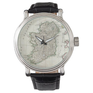 kaart van Ierland (1771) Horloge