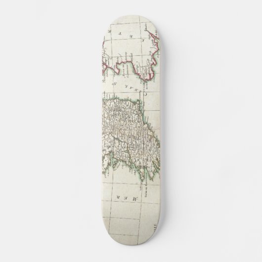  kaart van Ierland (1771) Skateboard (Voorkant)