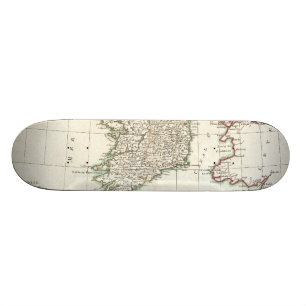  kaart van Ierland (1771) Skateboard
