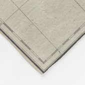  kaart van Ierland (1804) Fleece Deken (Hoek)