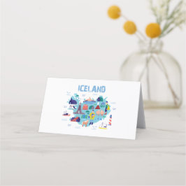 Kaart van IJsland
