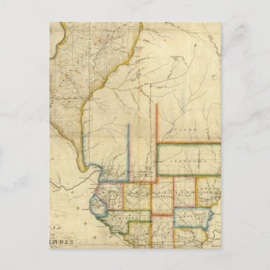 Kaart van Illinois 3 (Voorkant)