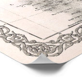 kaart van India (1855) Poster (Hoek)