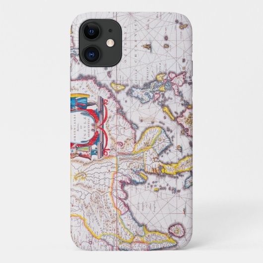  kaart van India uit 1650 Case-Mate iPhone Case (Achterkant)