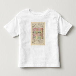 Kaart van Ionia County, Michigan Kinder Shirts