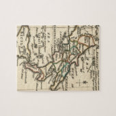  kaart van Italië (1758) Legpuzzel (Horizontaal)