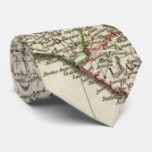  kaart van Italië (1764) Stropdas (Opgerold)