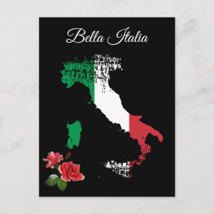 *~* Kaart van Italië Bella Italia Italiaans
