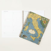 Kaart van Italië met Vaticaanstad Planner (Display)