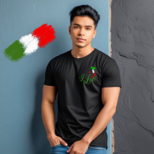 Kaart van Italië T-shirt