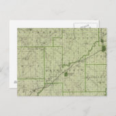 Kaart van Jackson County (Voorkant / Achterkant)