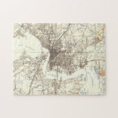  kaart van Jacksonville Florida (1918) Legpuzzel (Horizontaal)