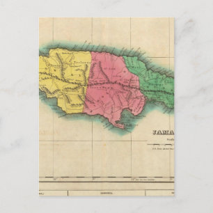 Kaart van Jamaica
