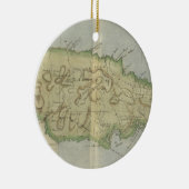  kaart van Jamaica (1780) Keramisch Ornament (Rechts)
