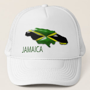 Kaart van Jamaica Trucker Hat Pet