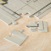  kaart van Japan (1684) Legpuzzel (Zijkant)