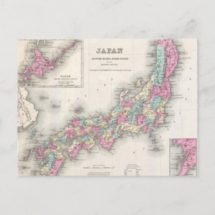  kaart van Japan (1855)