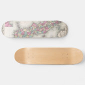 kaart van Japan (1855) Skateboard (Horizontaal)