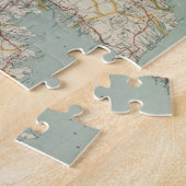 kaart van kabeljauw (1917) legpuzzel (Zijkant)