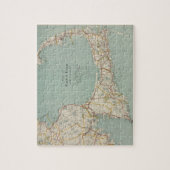 kaart van kabeljauw (1917) legpuzzel (Verticaal)