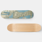  kaart van kabeljauw (1945) skateboard (Horizontaal)
