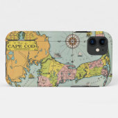  kaart van kabeljauw Case-Mate iPhone case (Achterkant (horizontaal))