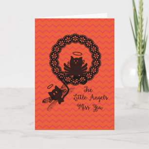 Kaart van katten terwijl weg aan het College