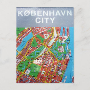 kaart van københavn city