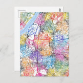 Kaart van Kolkata West Bengal (Voorkant / Achterkant)