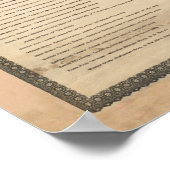  kaart van La Crosse WI (1874) Poster (Hoek)